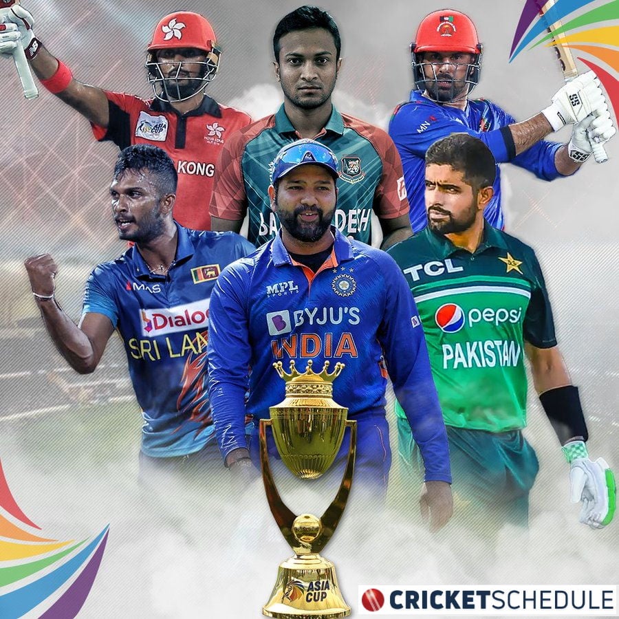 Asia Cup Schedule, Teams, Venue, Time Table, PDF, Point Table and Ranking Today